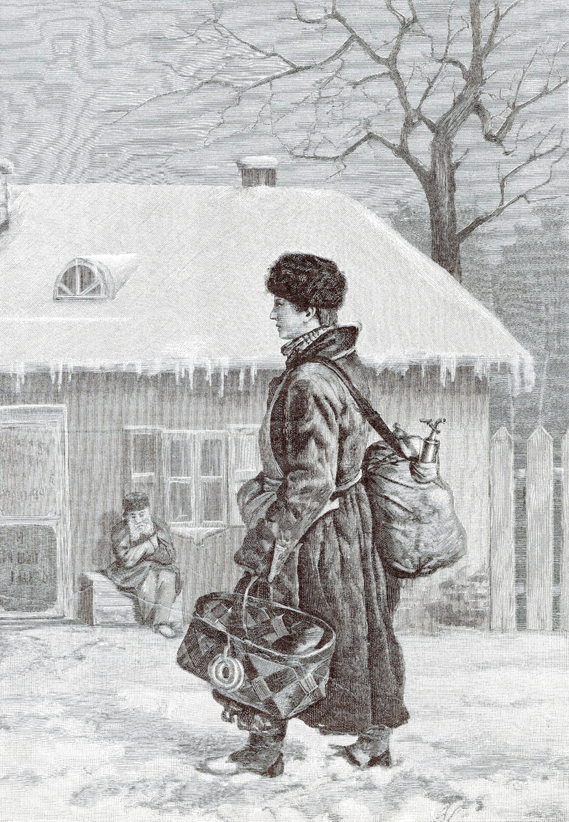 Молодой сбитенщик