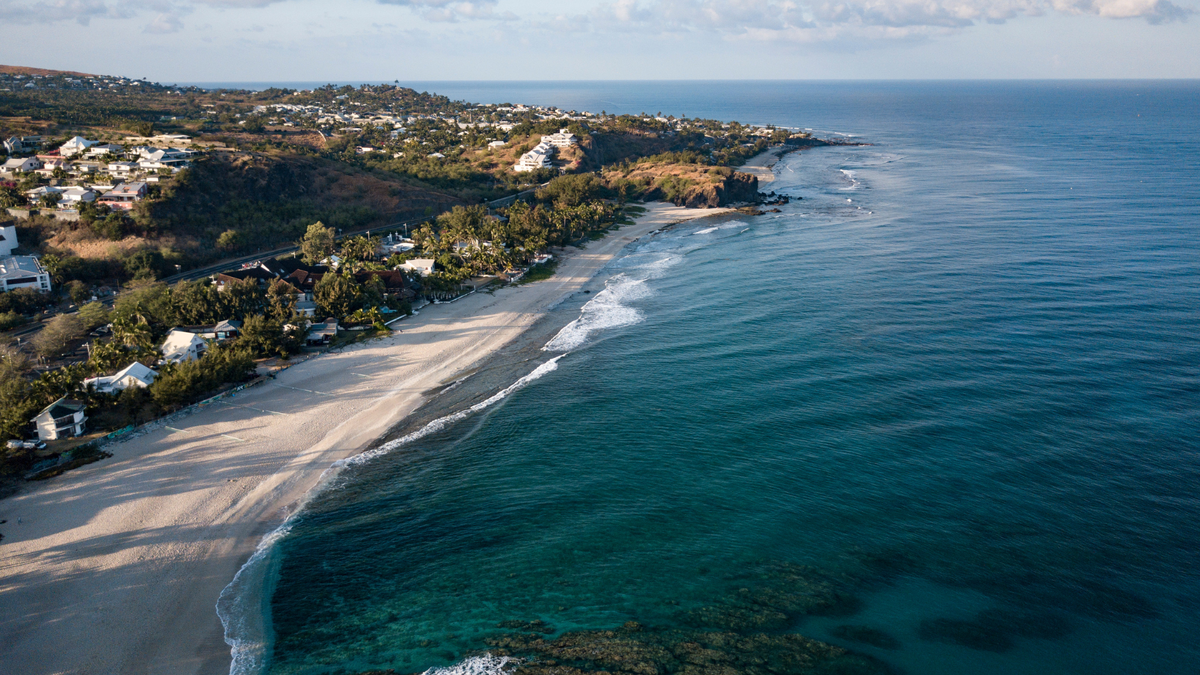 Остров Реюньон в Индийском океане