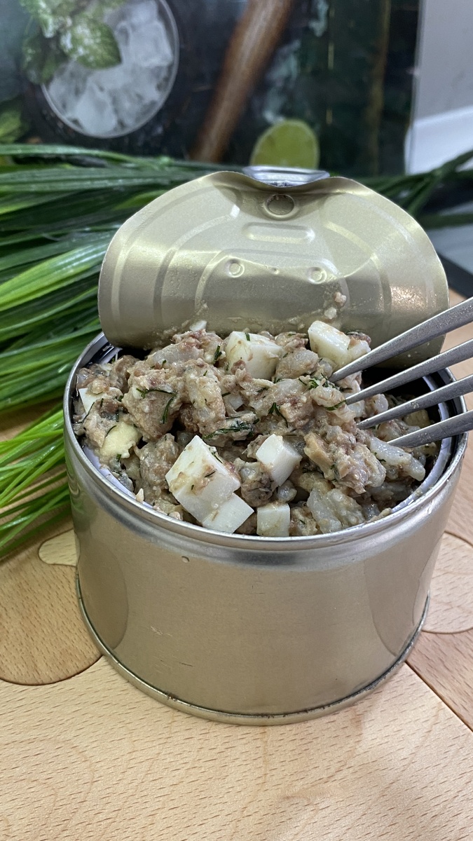 Необычная подача салата 