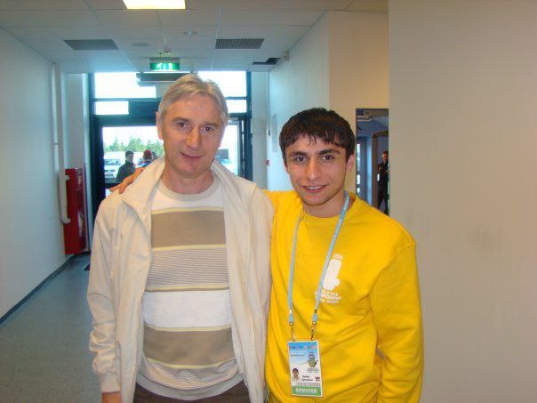 На матче было много звезд. Зинэтула Билялетдинов пришел поддержать своих игроков в сборной.