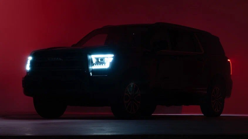 Тизер новой для российского рынка модели Haval