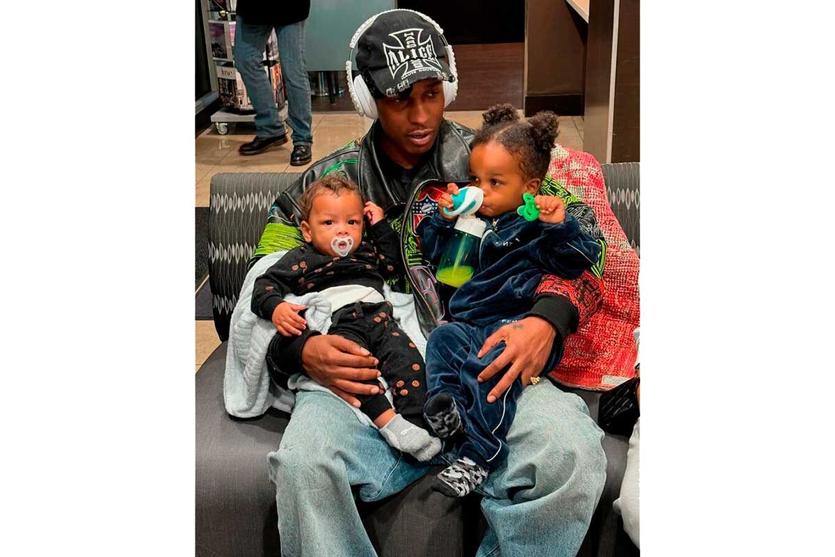 asaprocky / Instagram (входит в корпорацию Meta, признана экстремистской и запрещена в России)📷A$AP Rocky c детьми