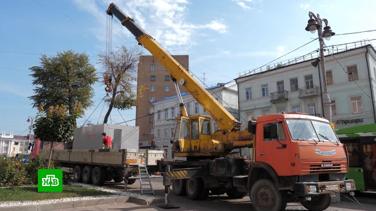    Безопасность прежде всего: в городах Курской области появились временные укрытия