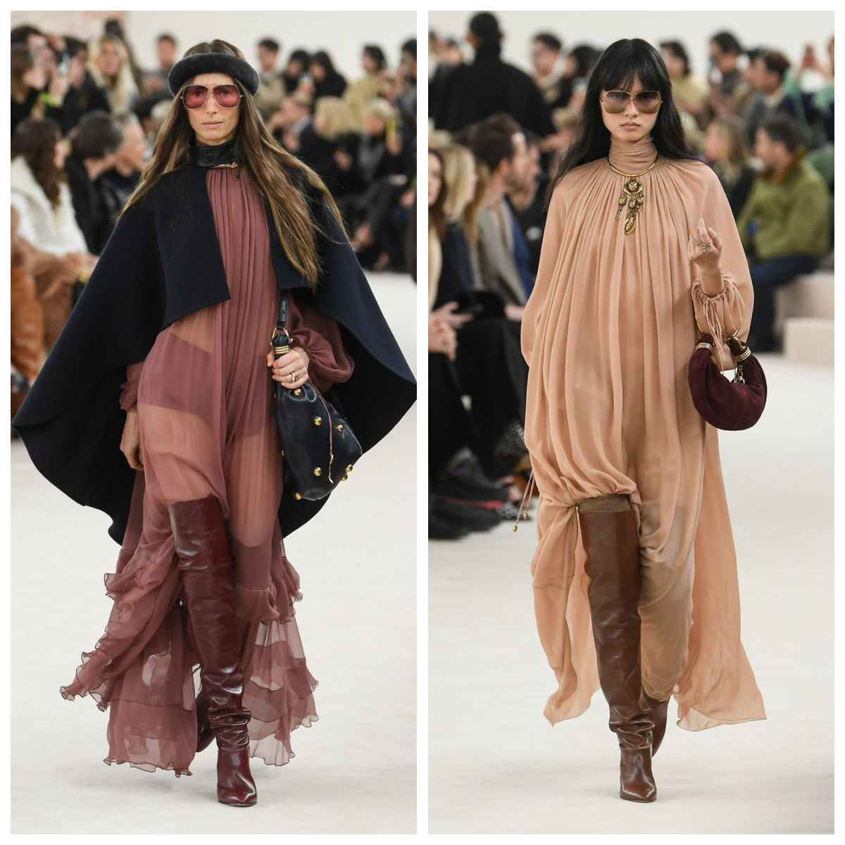 Показ Chloe осень-зима 2024 / Pinterest.com