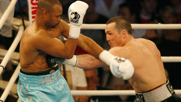 21 мая 2011 года. Москва. Рой Джонс — Денис Лебедев. Фото Татьяна Дорогутина., «СЭ»