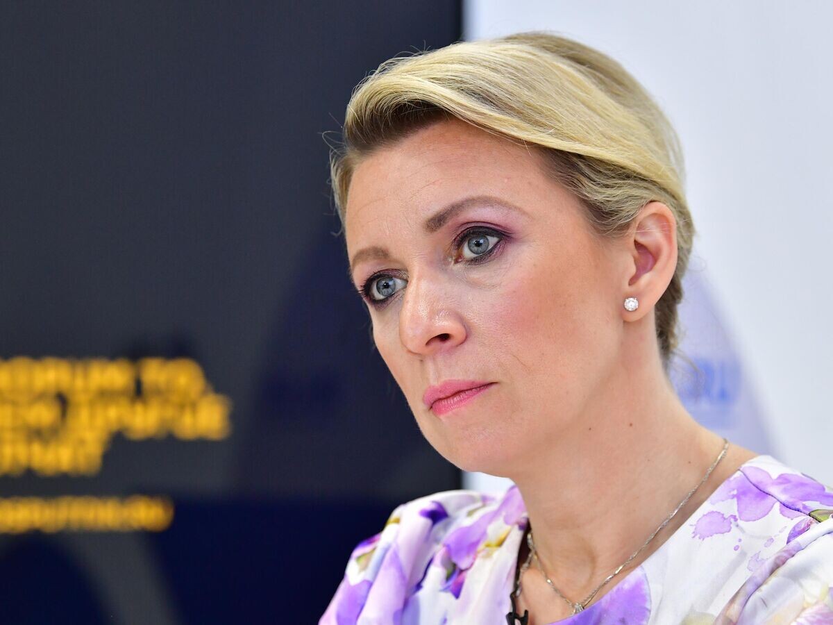    Официальный представитель Министерства иностранных дел России Мария Захаров© РИА Новости / Алексей Майшев