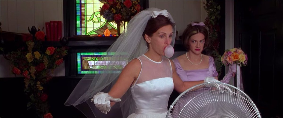 кадр из фильма "Сбежавшая невеста"