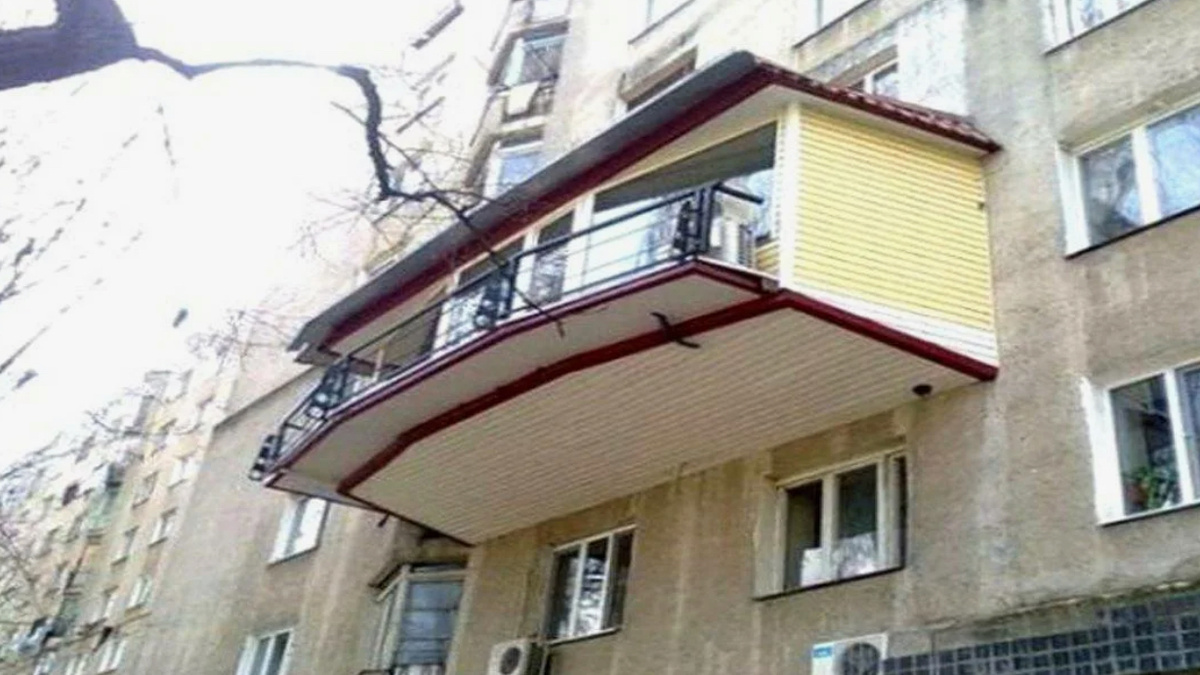 Балкон в панельном доме. Пристроенная лоджия. Увеличить балкон. Расширить балкон. Расширение балкона.