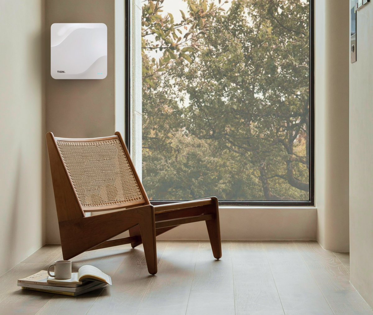 TION Бризер Lite в интерьере