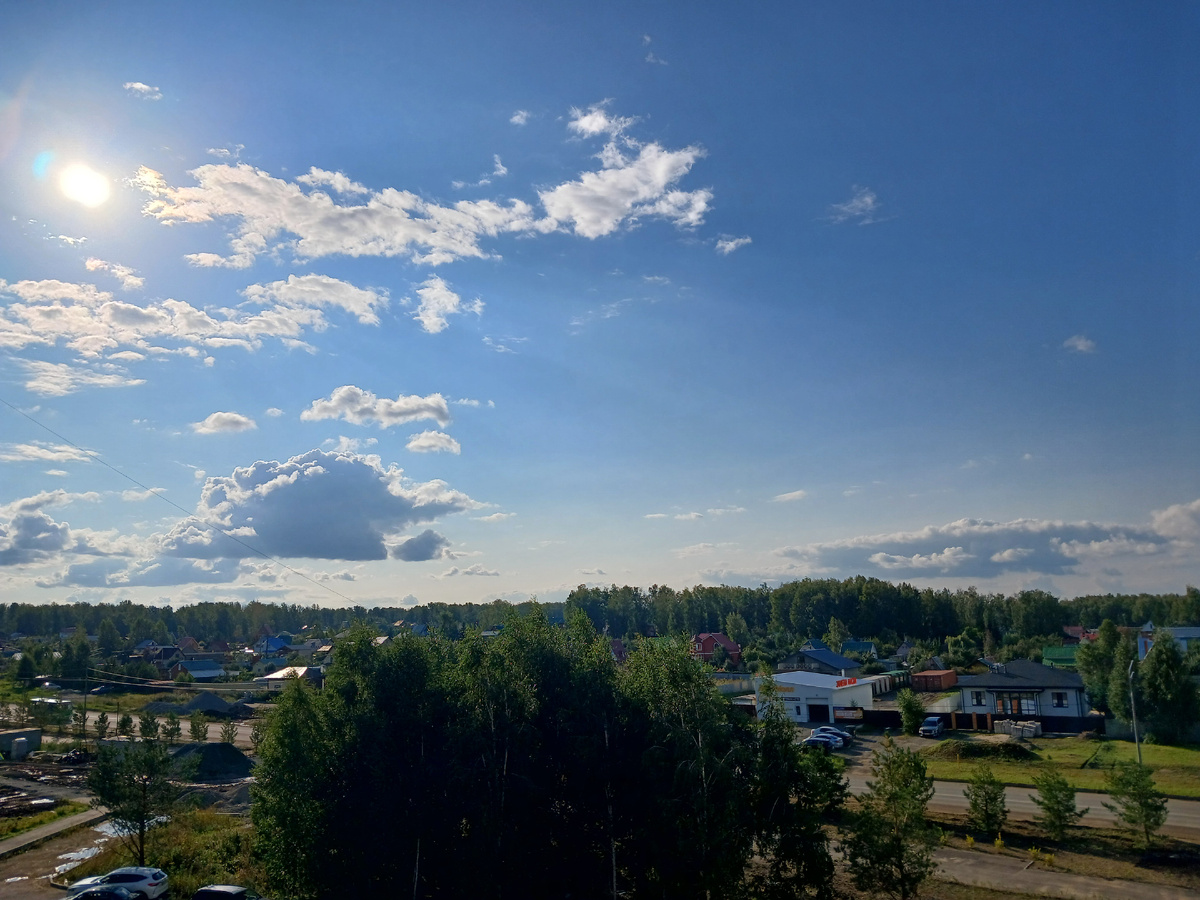 "Доброе утро, мир! Ты прекрасен!" Фото автора 