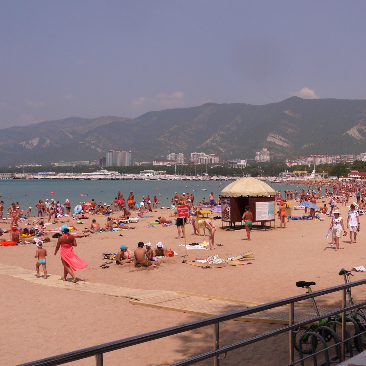 Геленджик в июле.