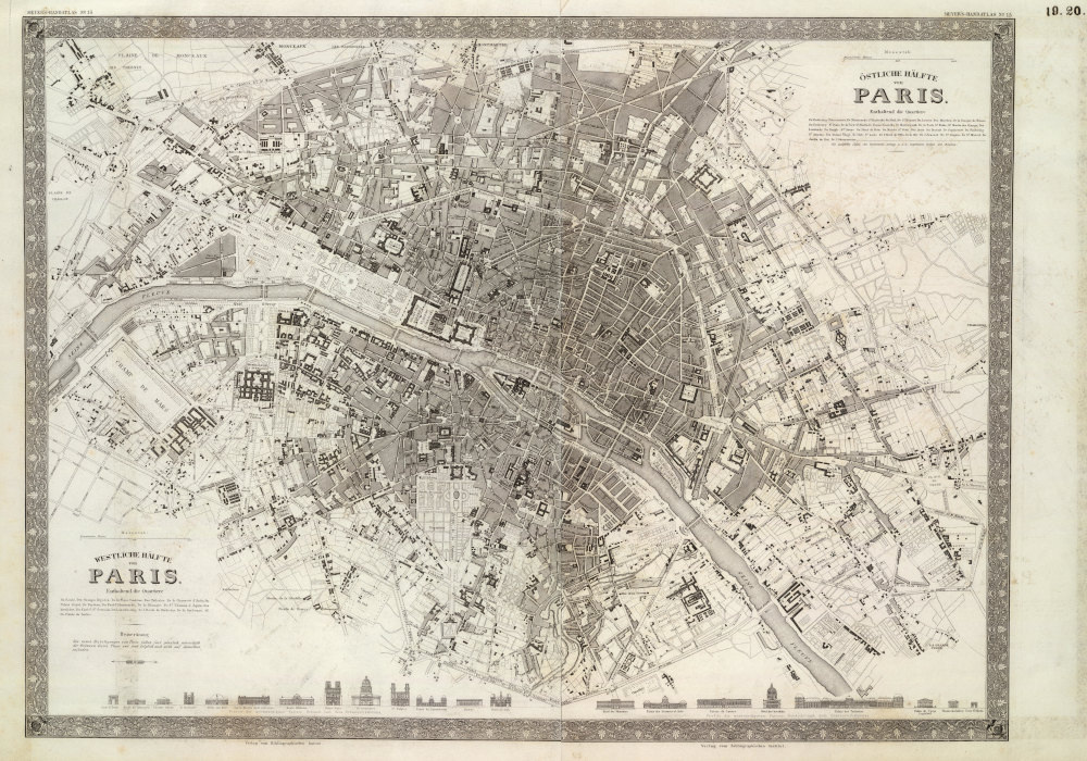 Париж в 1860 году