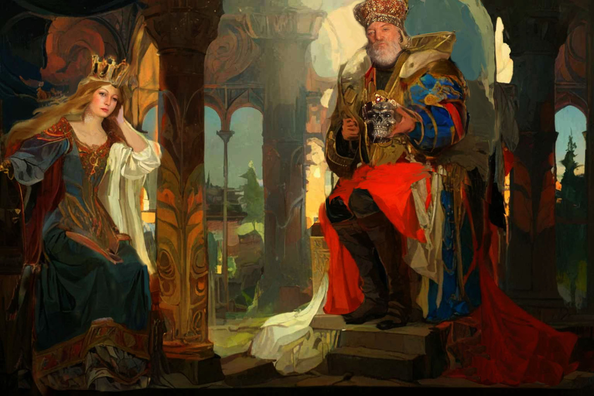 Богумир и Ульяна. Рис. А. Асова.