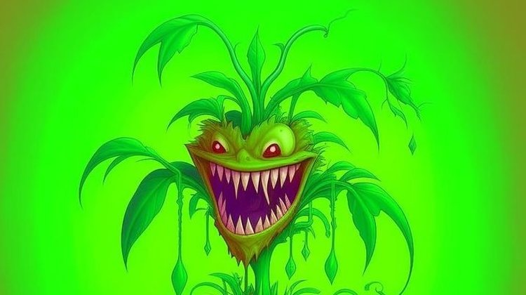    Какие культуры растению вампиру не по зубам