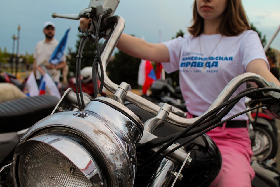    В заезде участвовали десятки мотоциклистов и редакция «КП-Ставрополь» Валерия КАРПЕНКО