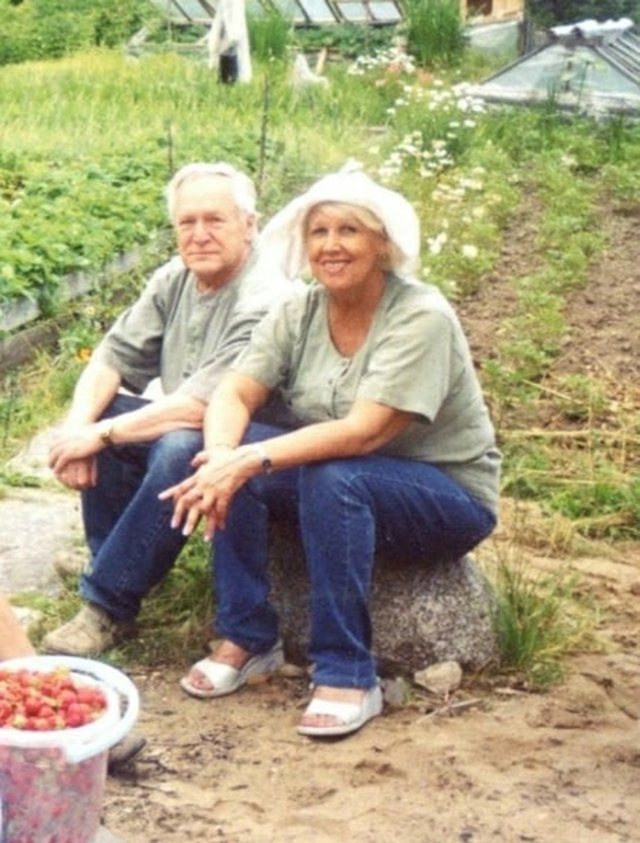    Светлана с мужем Генрихом. Фото: личный архив.