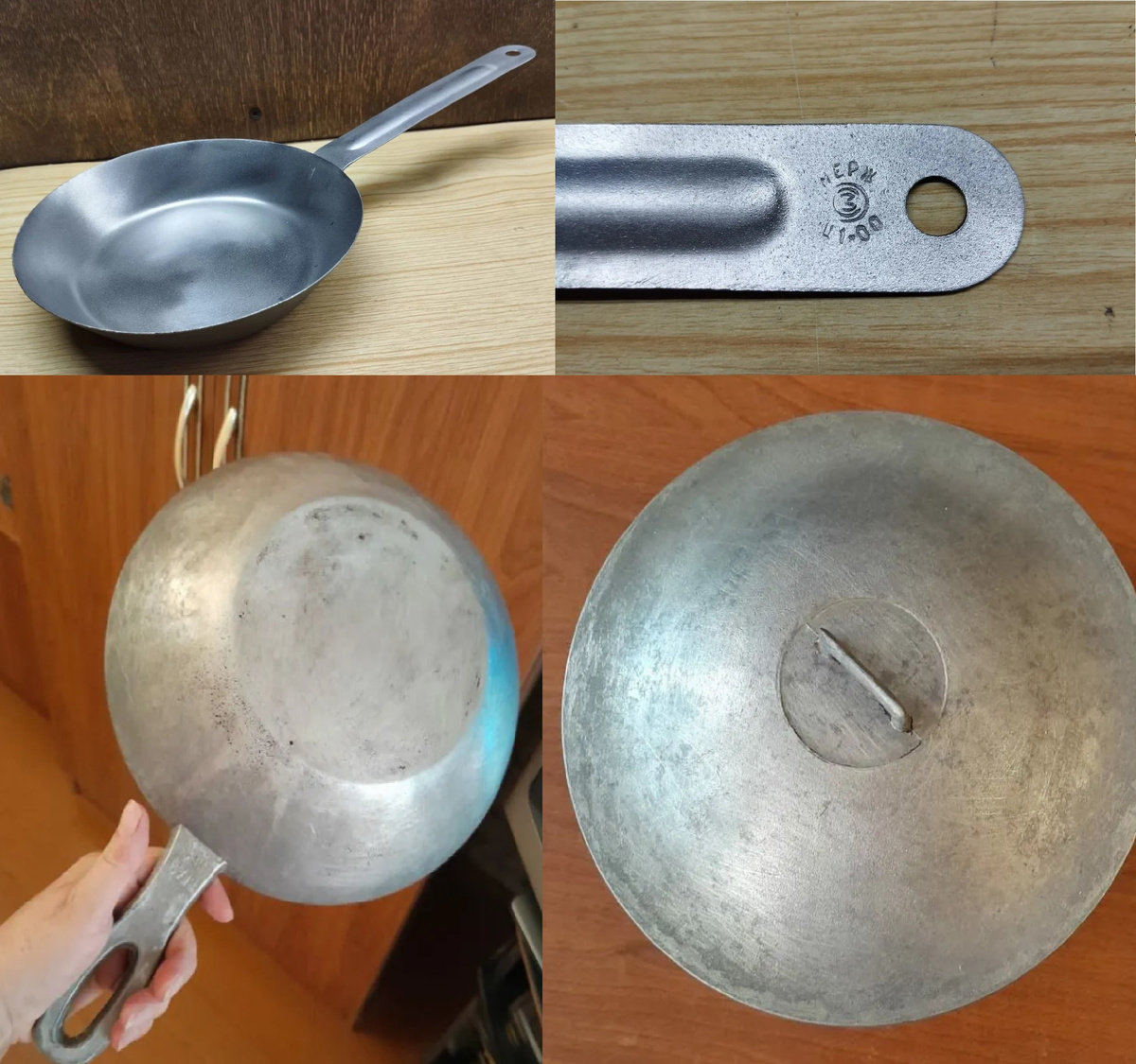 Советская сковородка получала цену прямо на заводе и служила годами!