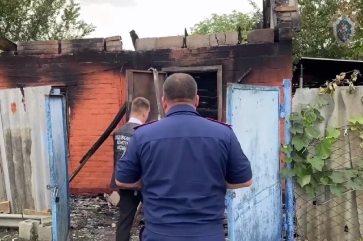    Женщина погибла при пожаре в СНТ в Армавире