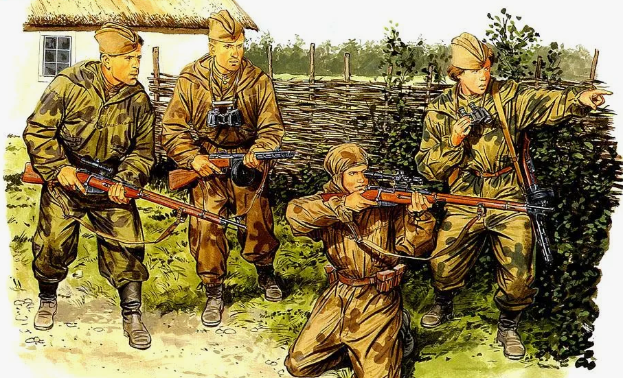 Разведгруппа в тылу врага
