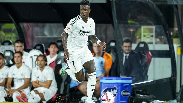    Винисиус Жуниор в матче за «Реал». Global Look Press