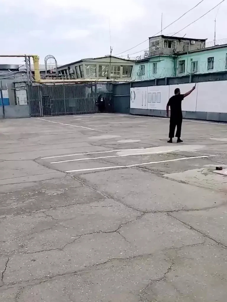    Кадр видео из соцсетей