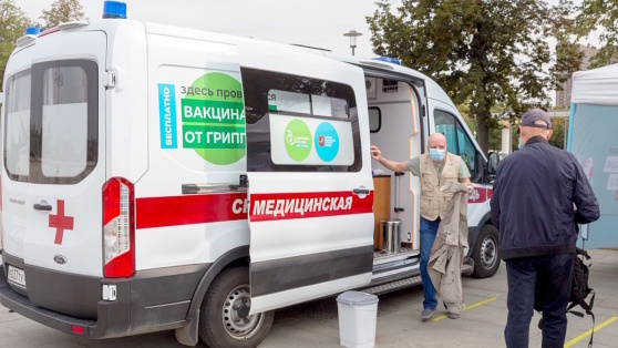    В Петербурге откроют в сентябре мобильные пункты вакцинации от гриппа Татьяна Сидорова