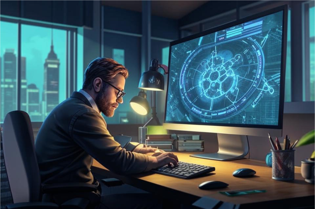 fusionbrain.ai "Потенциально опасное приложение за компьютером"