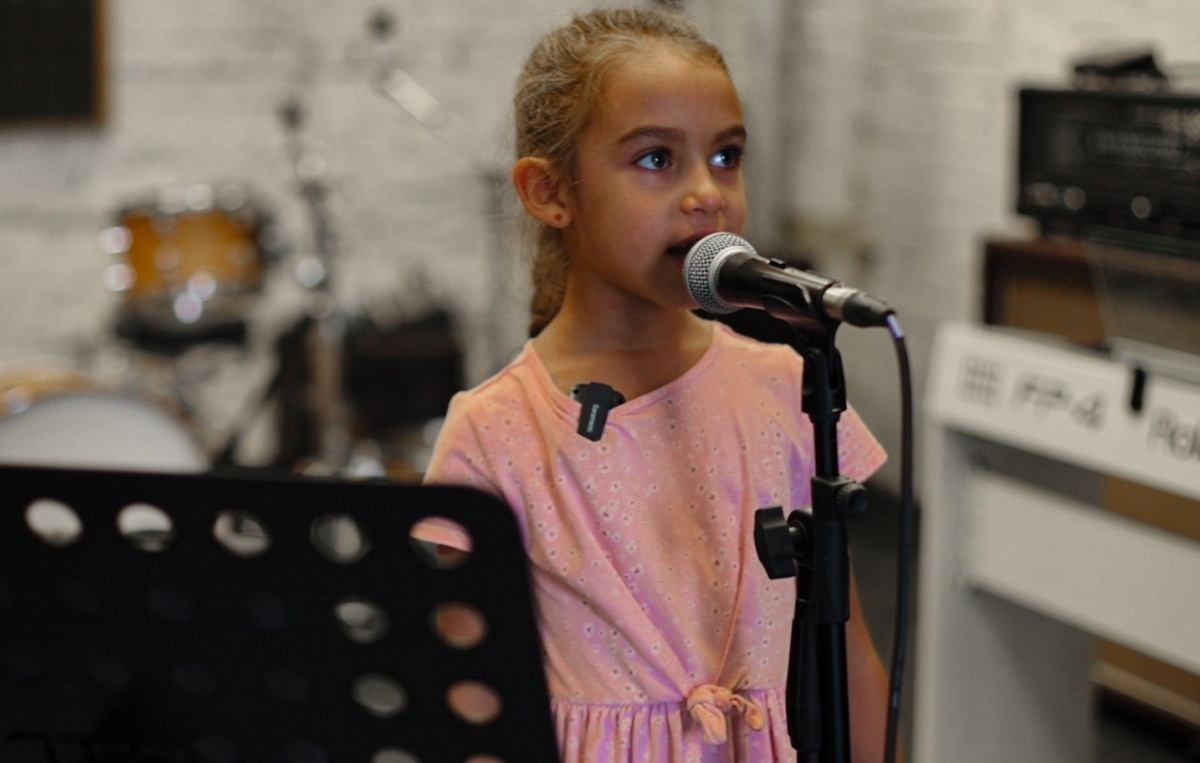 Урок вокала в Gold Voice Studio