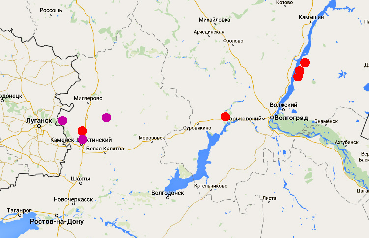 Суровикино на карте.  фото: картинки яндекса.