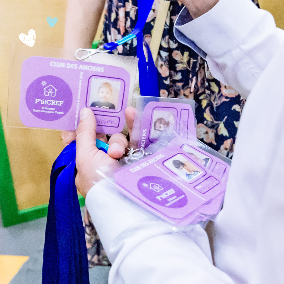 Бейджи выпускников P'titCREF