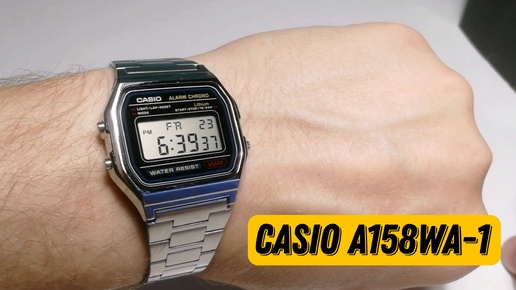 Пересмотрел сериал ОСД и купил себе часы Casio A158WA-1 Vintage. Назад в 80-е!