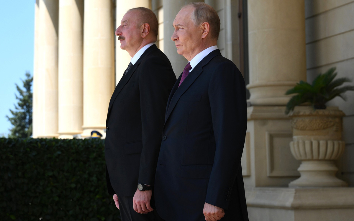 Владимир Путин посетил Азербайджан и ряд северокавказских республик России. Фото: kremlin.ru