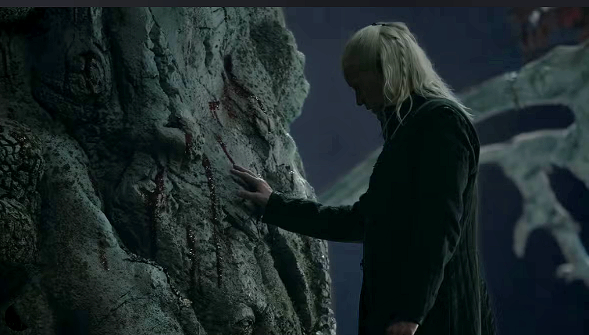 Укажи мне путь...Кадр из сериала "Дом Дракона". Второй сезон 