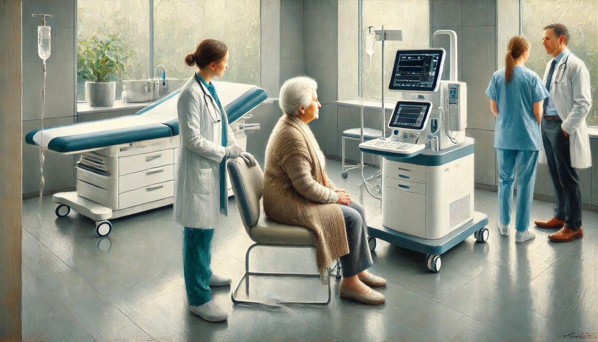 Через пару дней Елена Петровна уже сидела в кабинете доктора Соколова