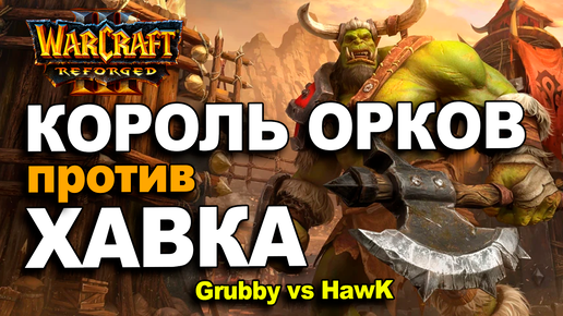 Скачать видео: Король Орков против Хавка / Grubby vs HawK в Warcraft 3 Reforged