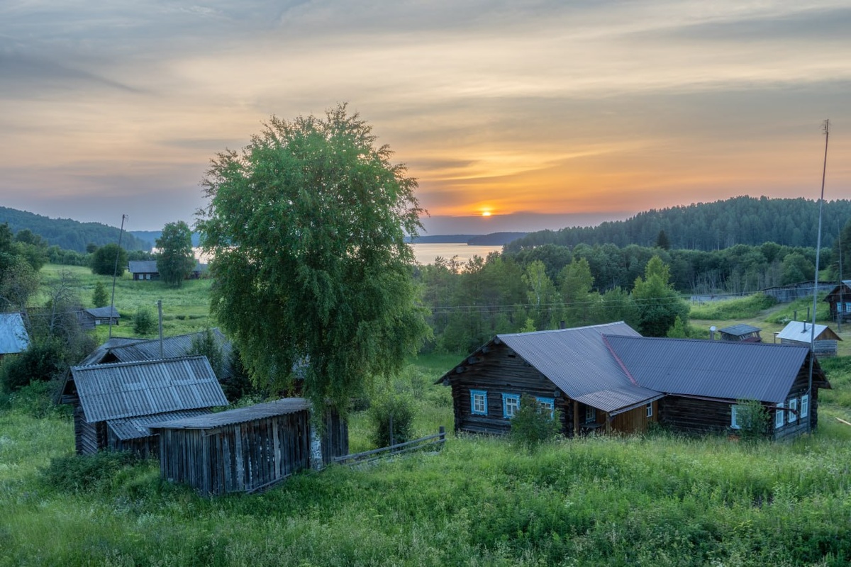 Закат в Зехнова