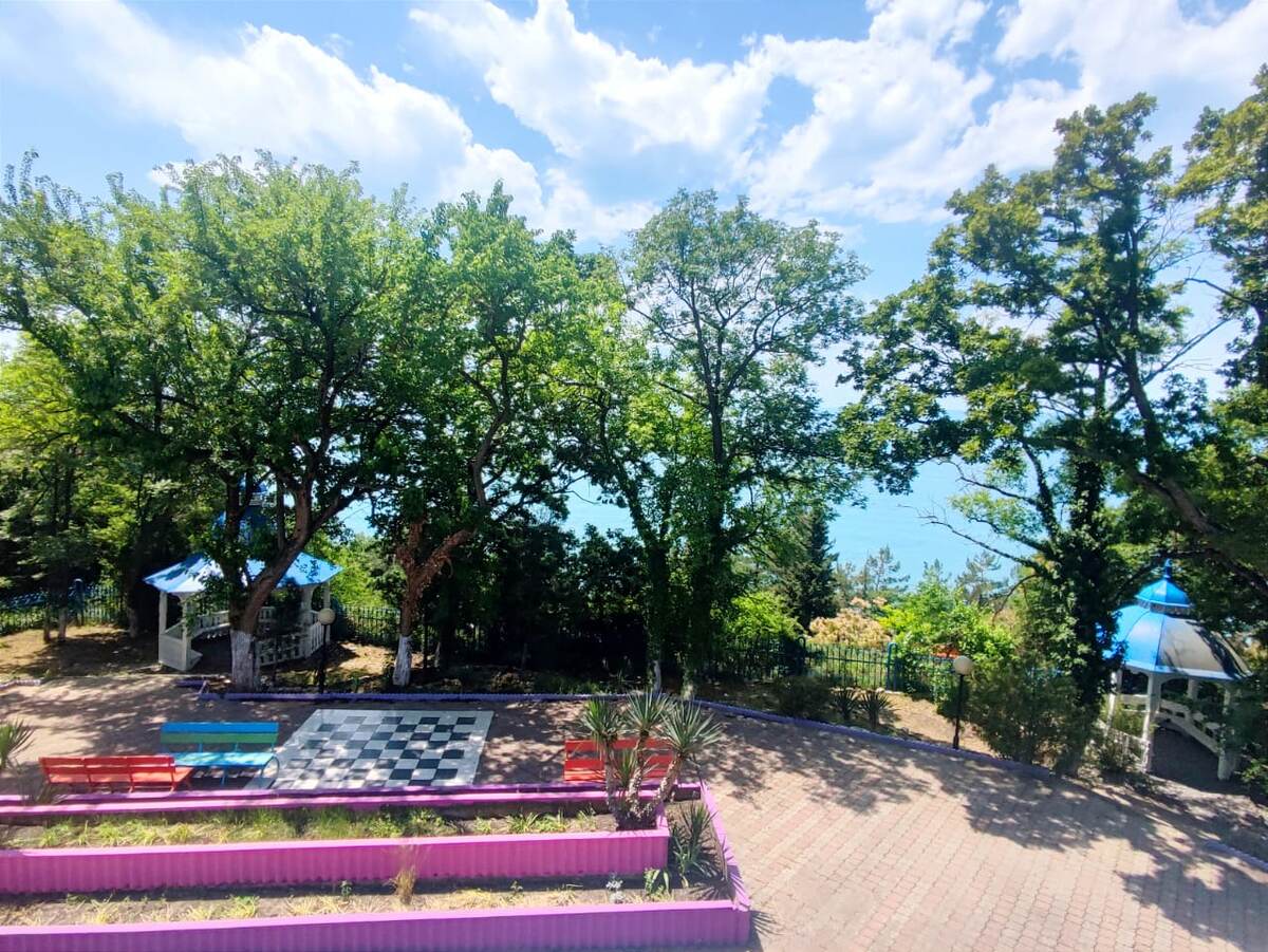 Вид на море из комнат