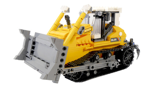 Собираем Бульдозер из LEGO - конструктор XINGBAO XB- 03039 Bulldozer