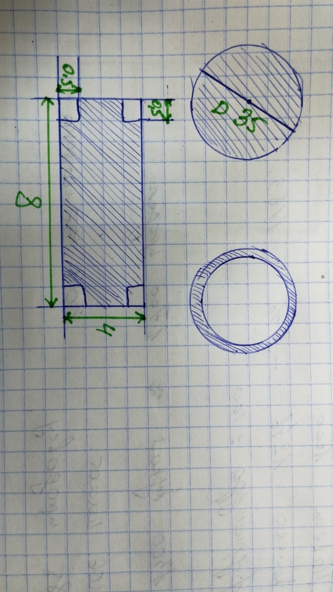 Беговое колесо диаметром 35см