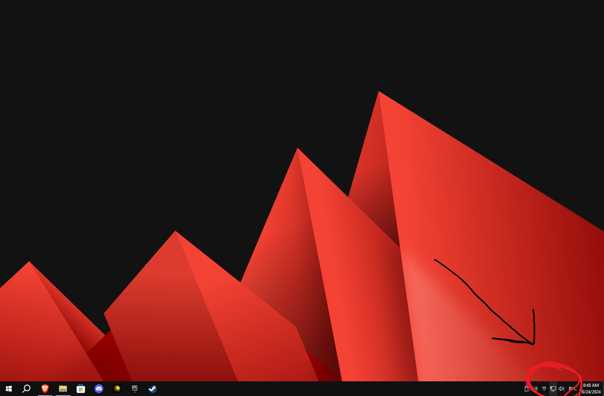 Правой кнопкой мыши по значку интернета и нажимаем открыть параметры сети