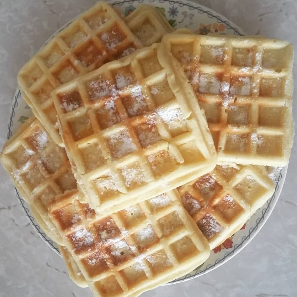 Венские вафли с сыром