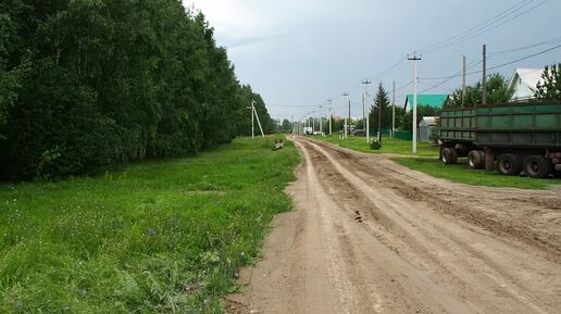 Прогулка по бульвару, село Пономаревка, ул. Новая, август 2024