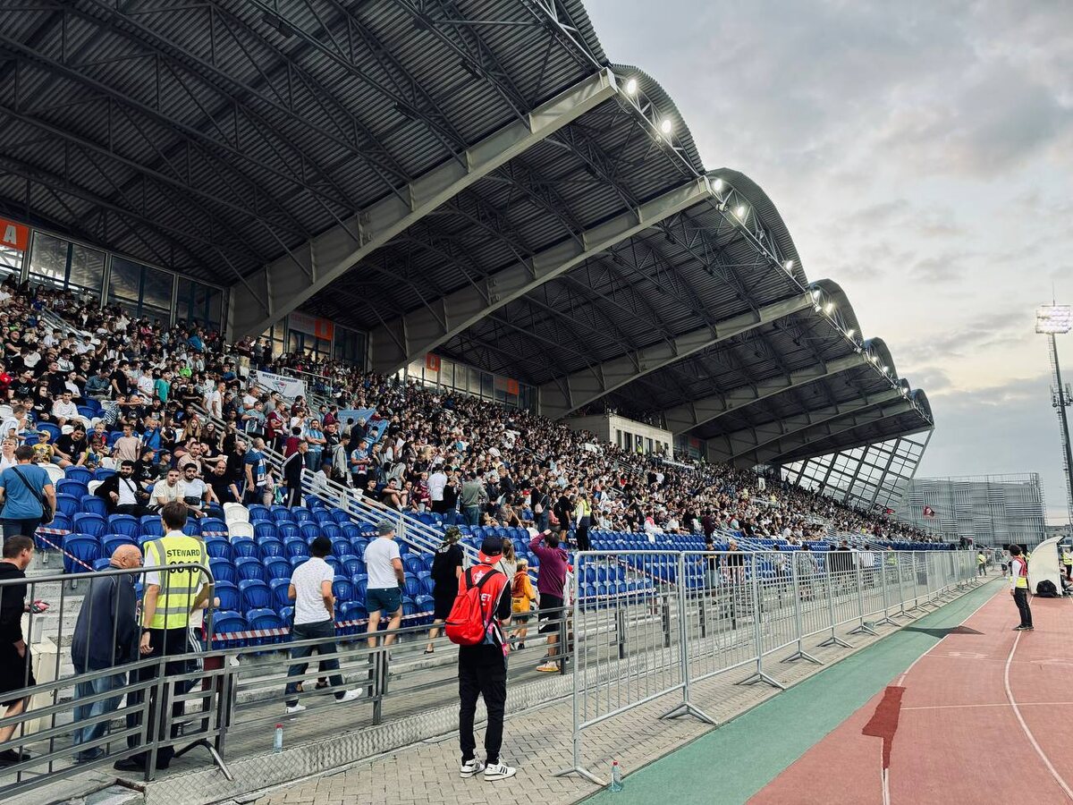 Посещаемость матча 1/128 FONBET Кубка России по футболу "Амкал" – "Велес".