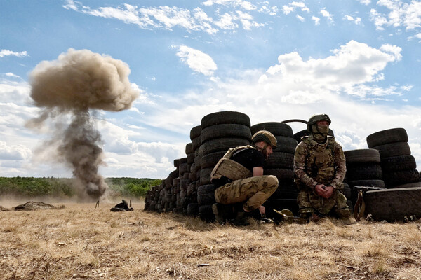Военнослужащие диверсионно-разведывательного отряда «Рысь» в зоне проведения специальной военной операции / Александр Река/ТАСС