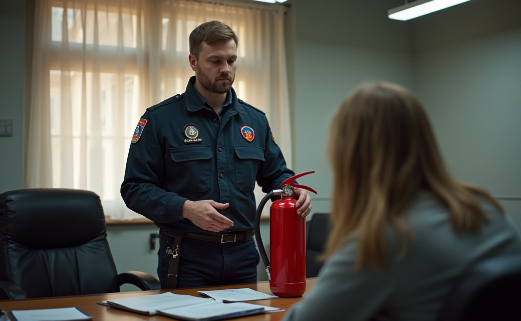 Сразу поступил заказ на генерацию по теме "Пожарная безопасность"
