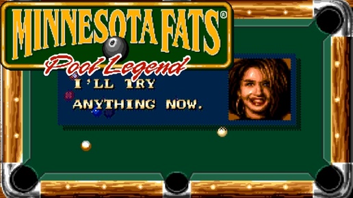 Minnesota Fats: Pool Legend (16 Bit Sega Genesis) - Миннесота Фэтс - Легенда Бильярда - Полное прохождение игры на Сеге