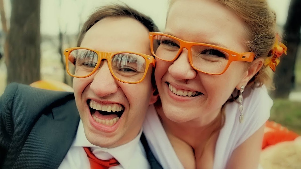 оранжевое безумие на свадьбе Максима и Елены