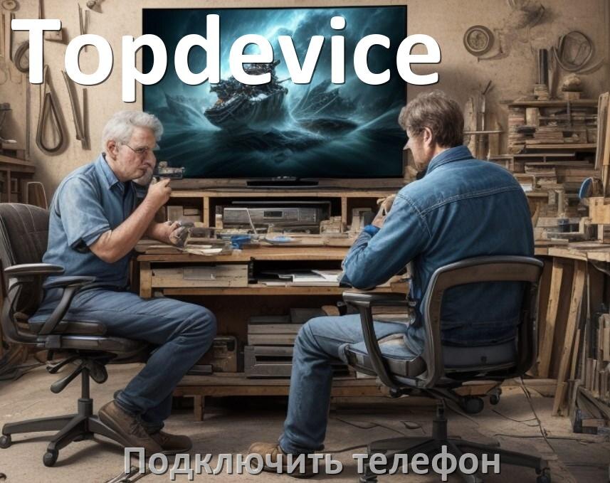 
Как к телевизору Topdevice подключить телефон через USB, Bluetooth, Wi-Fi