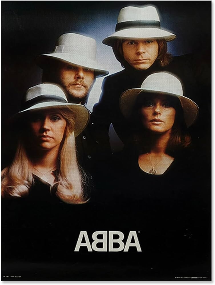 Но ABBA были классные! До сих пор слушаю с аааагромнейшим удовольствием. И постер такой бы может даже повесила б себе в кабинет)). 