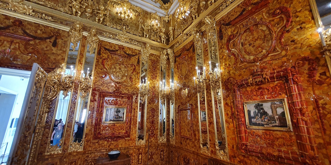 Царское Село: экскурсия в легендарную Янтарную комнату